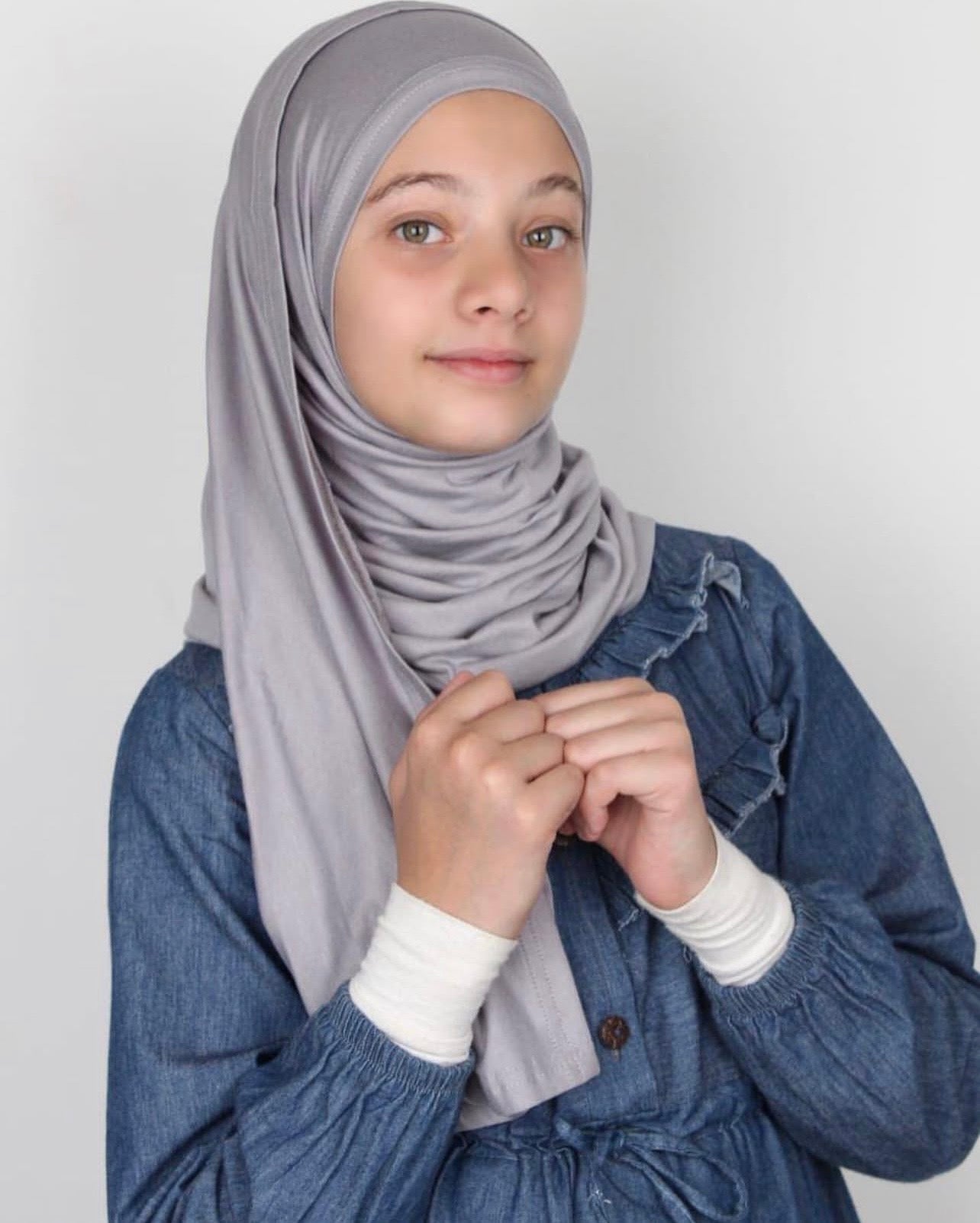 Kids Instant Jersey Hijab