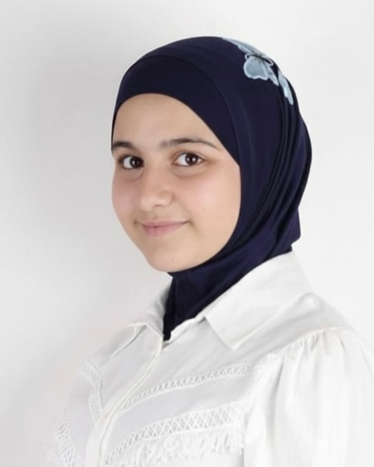 2-Piece Kids Cotton Hijab