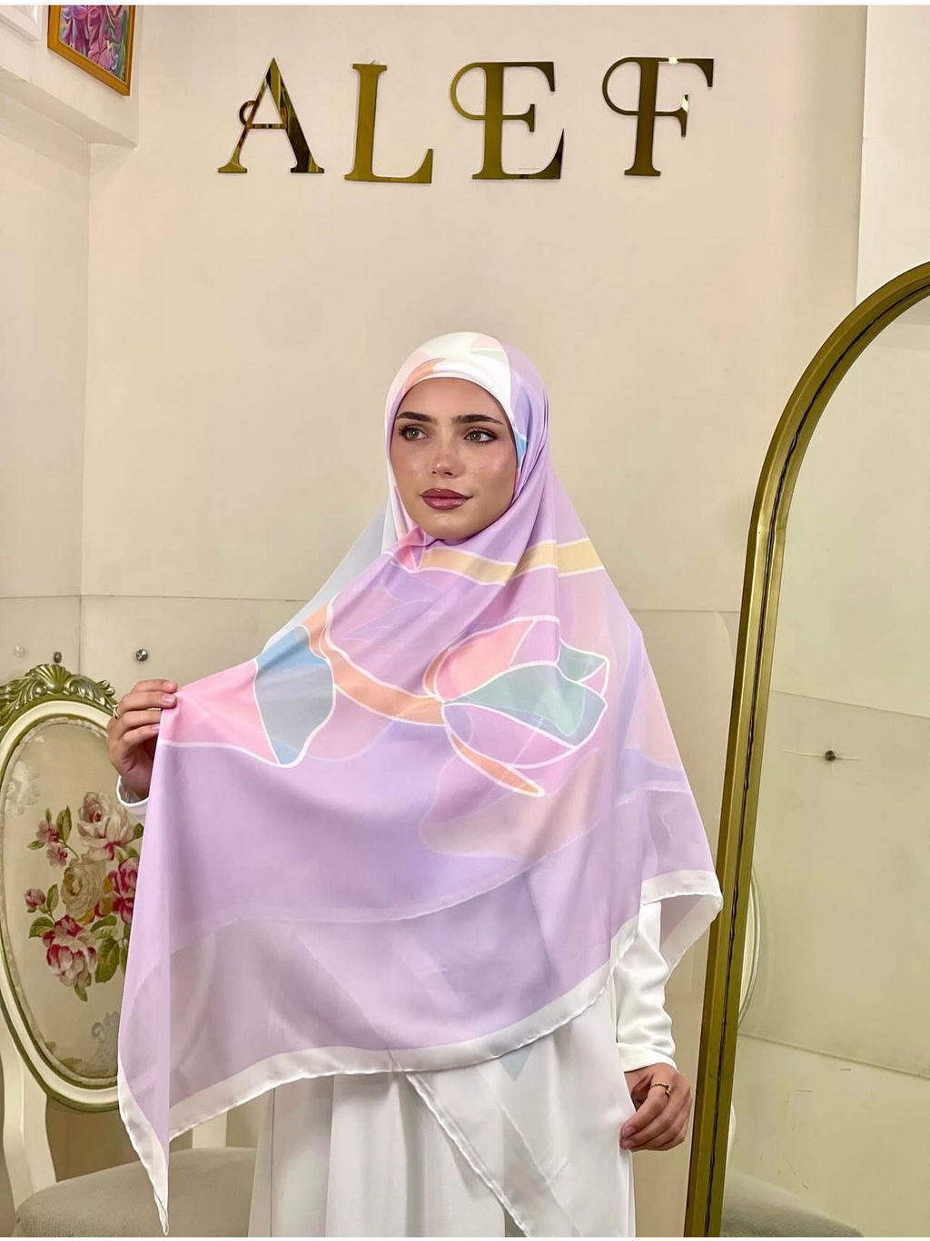 Lotus Light-Silk Echarpe