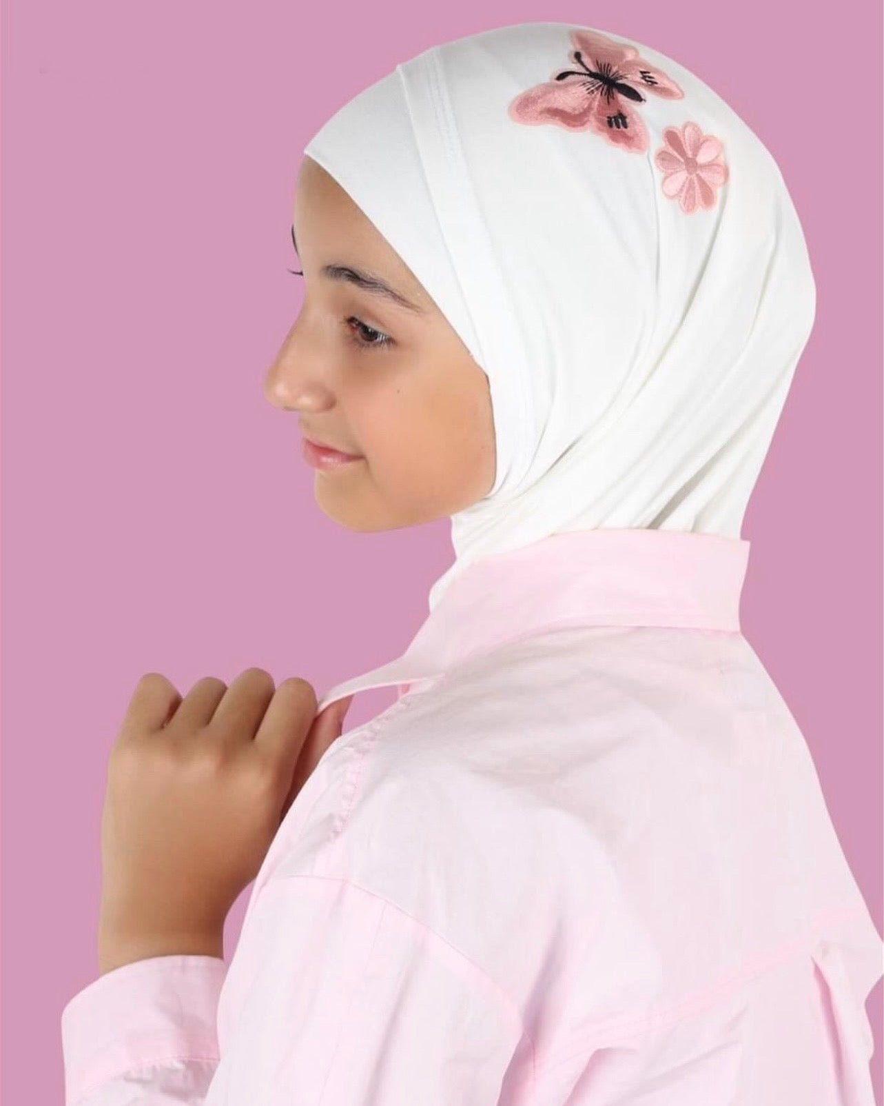 2-Piece Kids Cotton Hijab