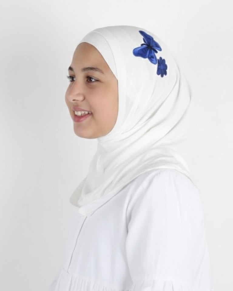 2-Piece Kids Cotton Hijab