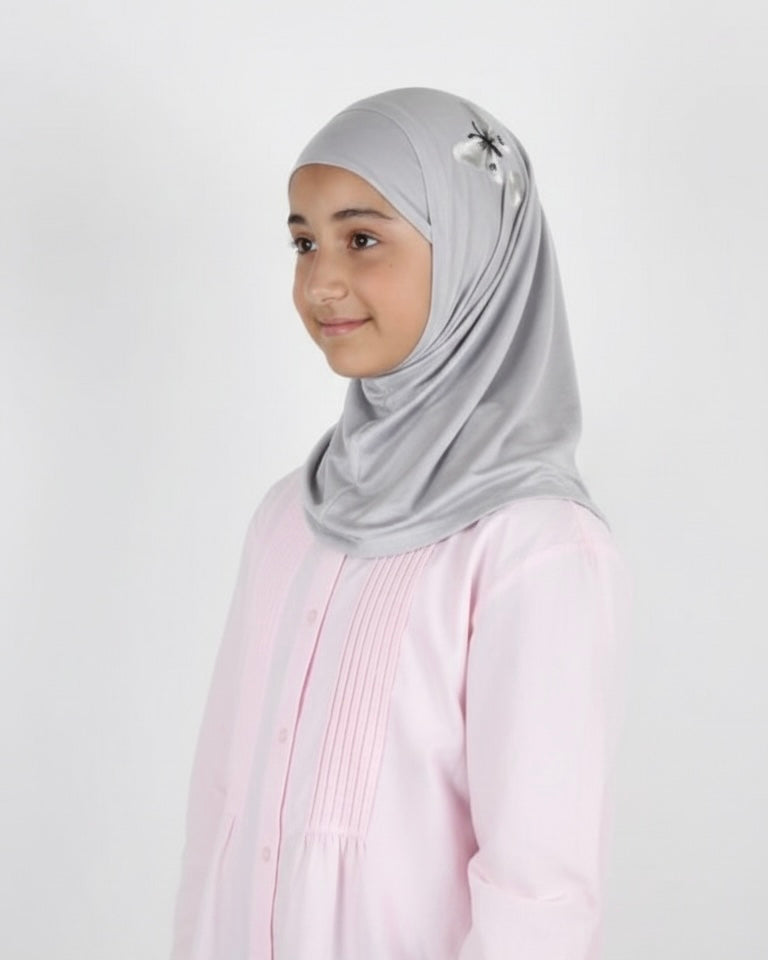 2-Piece Kids Cotton Hijab