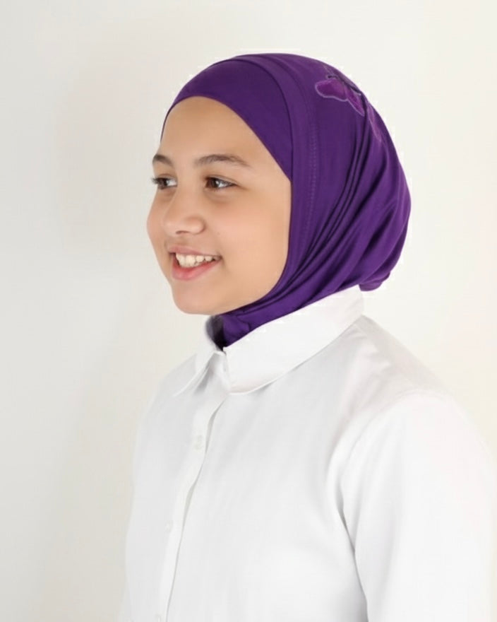 Hijab en coton 2 pièces
